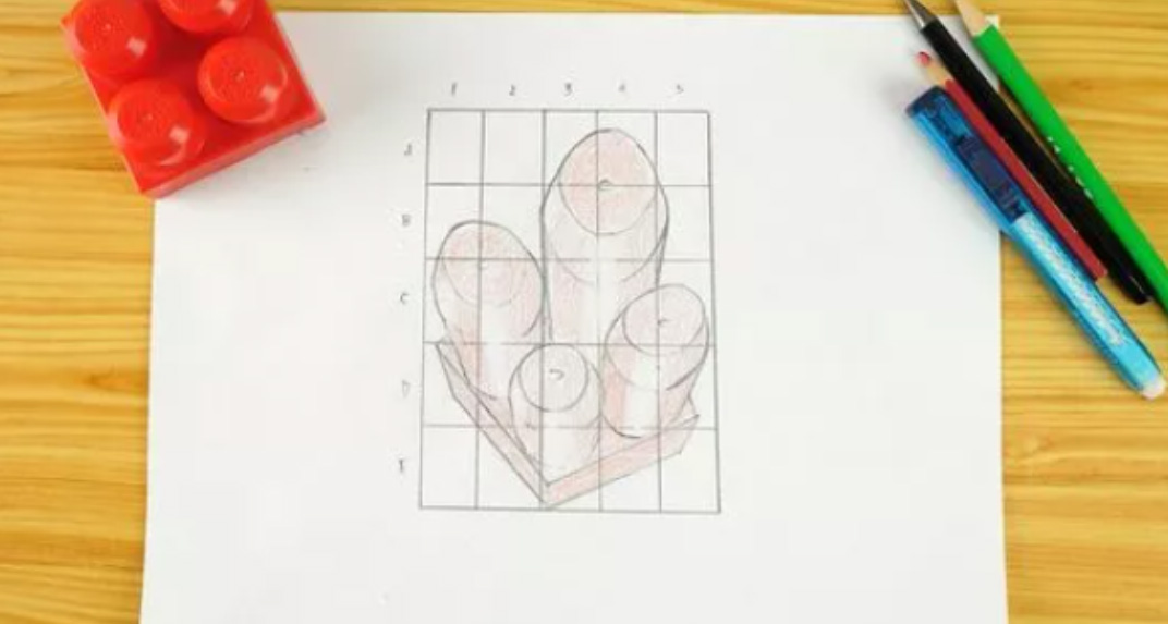 مراحل آموزش نقاشی سه بعدی به کودکان (تصویر 8)